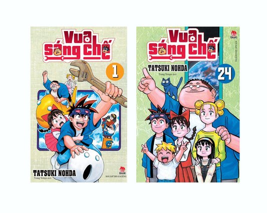 Vua Sáng Chế trọn bộ 24 cuốn new