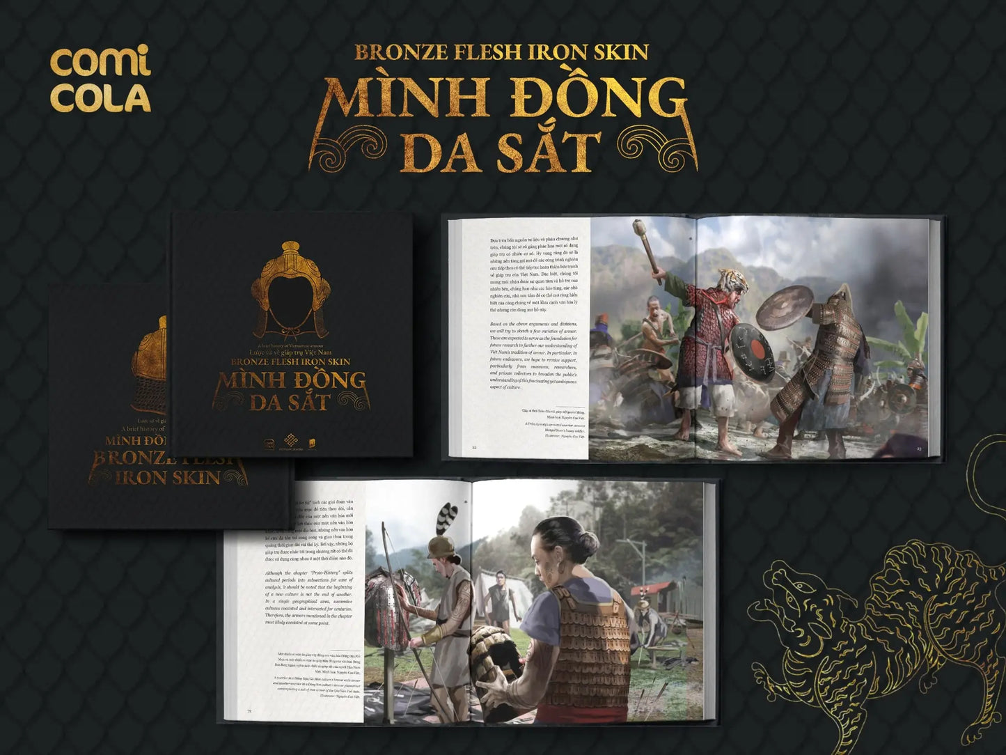 Mình Đồng Da Sắt: Vietnamese Armor Through the Feudal Periods  Bilingual Vietnamese–English Edition