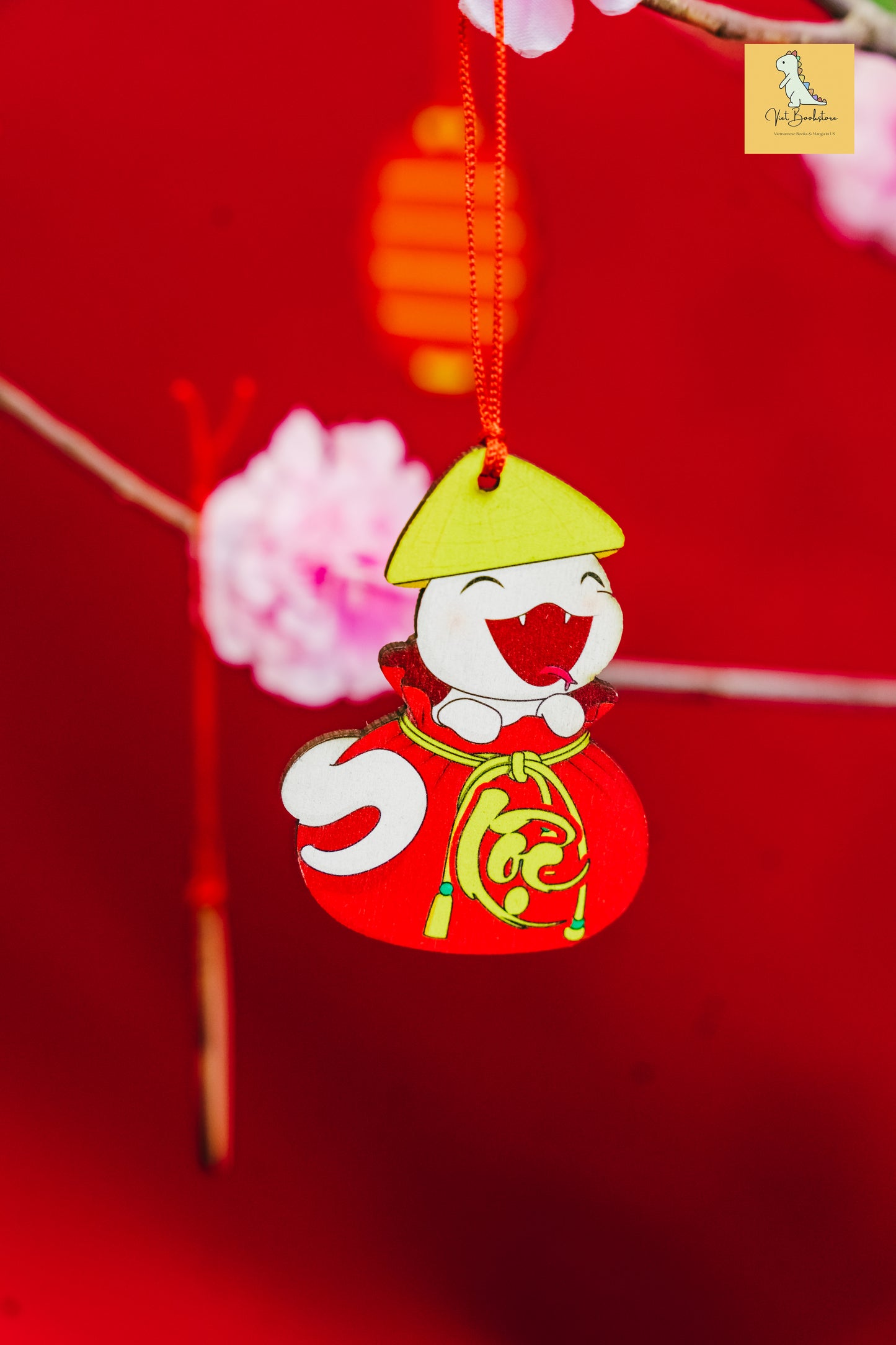 Đồ trang trí Tết bằng gỗ Áo dài for Tết| Lunar New Year wooden decoration sets| Prosperous New Year