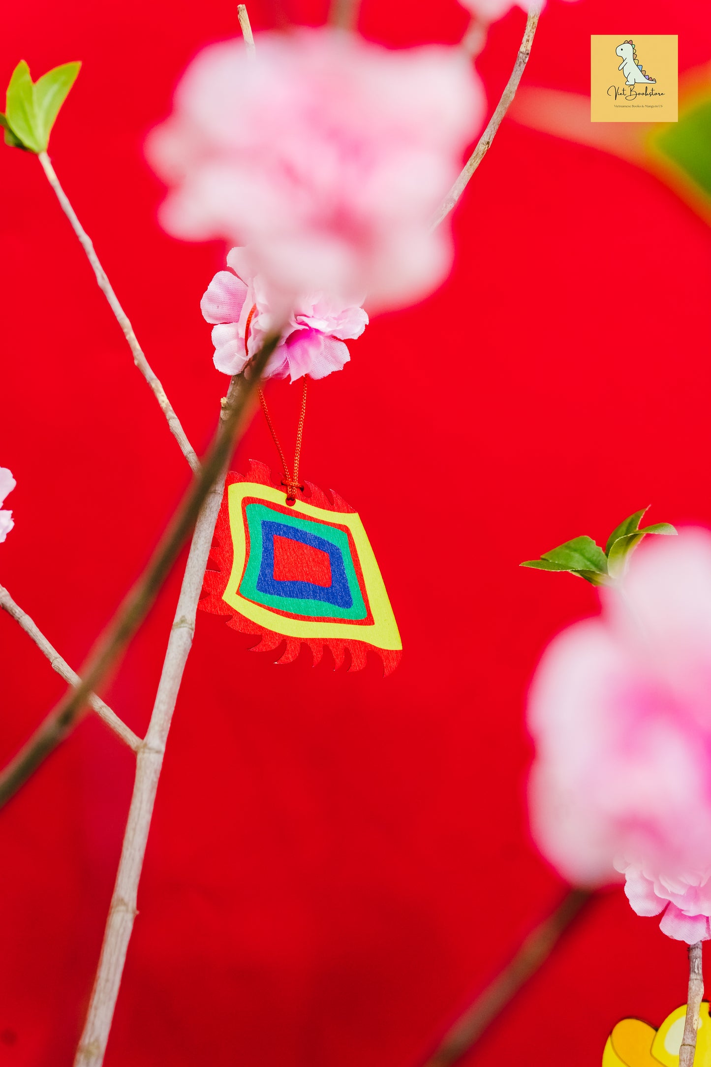 Đồ trang trí Tết bằng gỗ Áo dài for Tết| Lunar New Year wooden decoration sets| Prosperous New Year