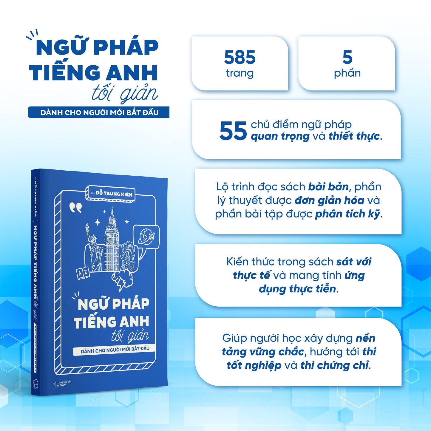 Ngữ pháp tiếng Anh tối giản dành cho người mới bắt đầu
