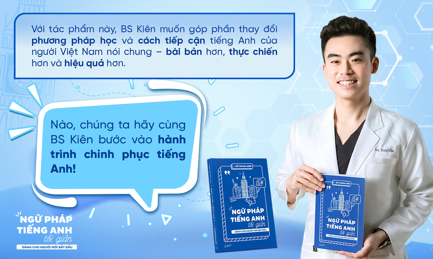 Ngữ pháp tiếng Anh tối giản dành cho người mới bắt đầu