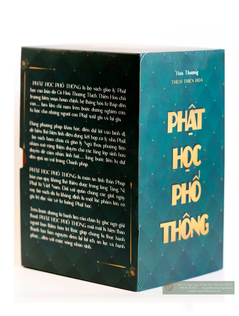 Bộ Phật Học Phổ Thông (Trọn bộ 3 quyển) Sách phật giáo