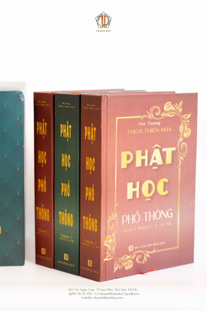 Bộ Phật Học Phổ Thông (Trọn bộ 3 quyển) Sách phật giáo