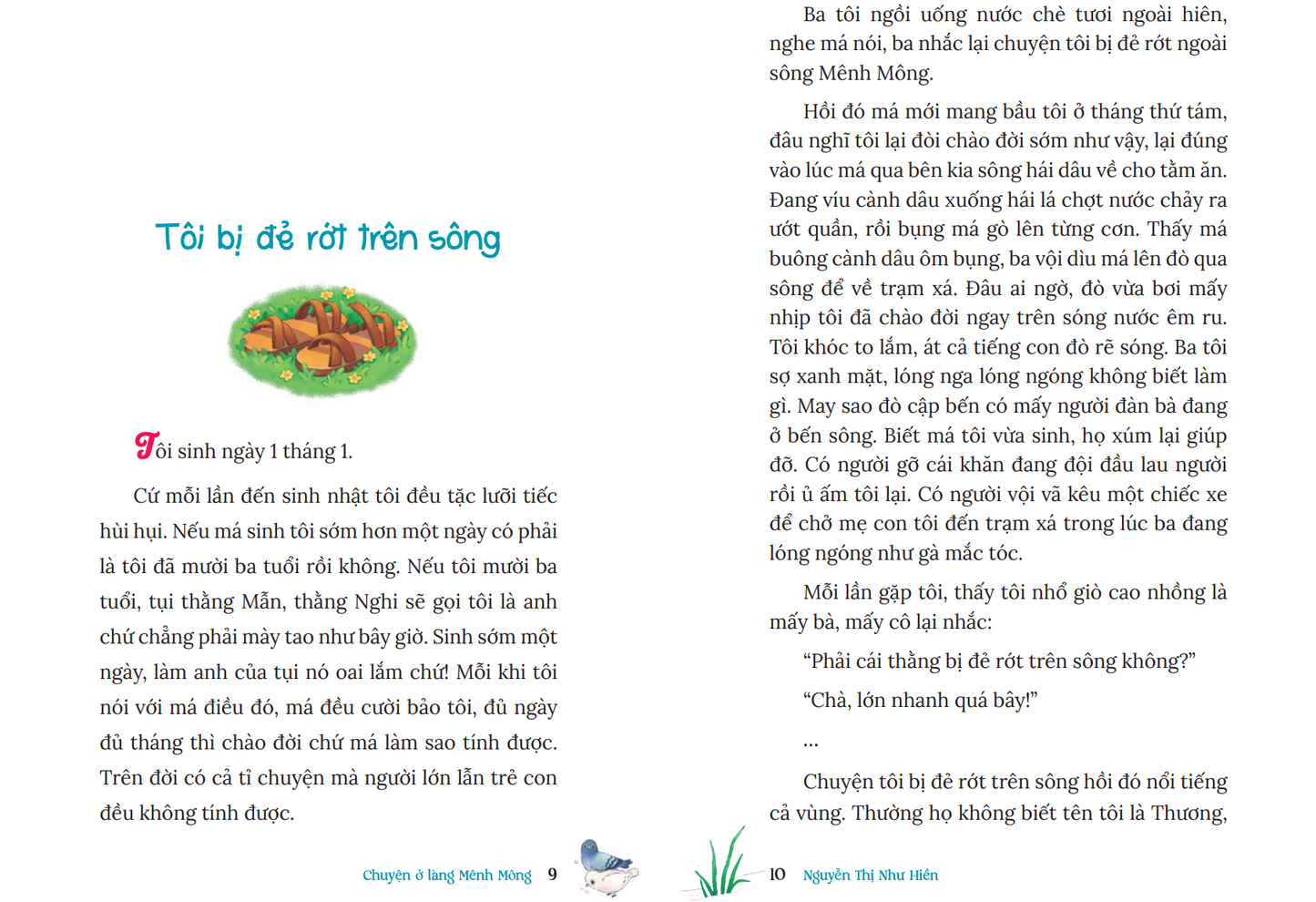 Chuyện ở làng Mênh Mông (Young adult fiction in Vietnamese language)