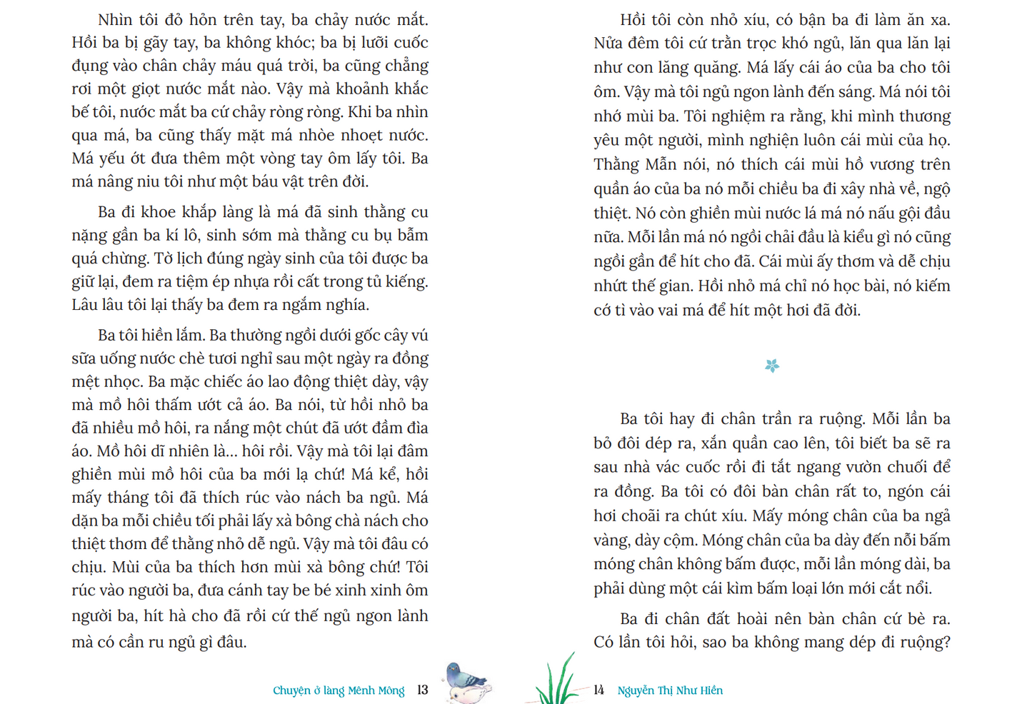 Chuyện ở làng Mênh Mông (Young adult fiction in Vietnamese language)