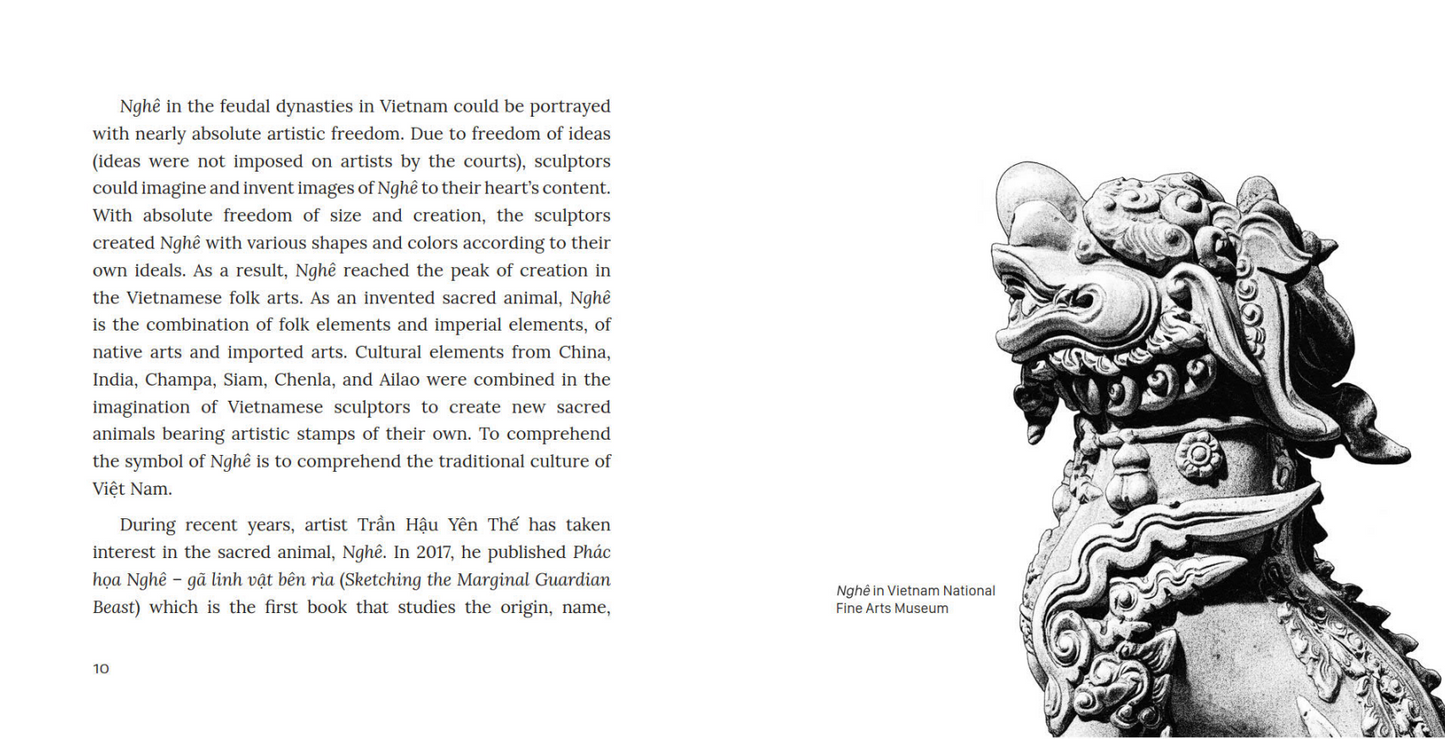 The quintessence of Vietnamese Nghê )(A book in English about Vietnamese mythical figure)