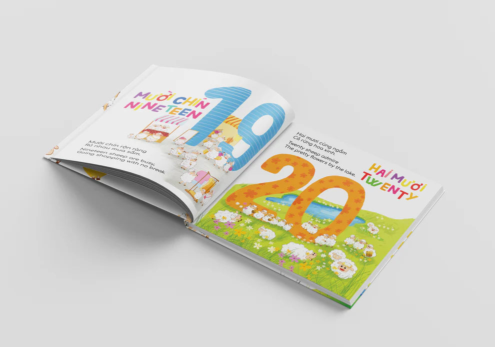 Mot, Hai, Baaa| Bilingual Counting Books for learning Vietnamese