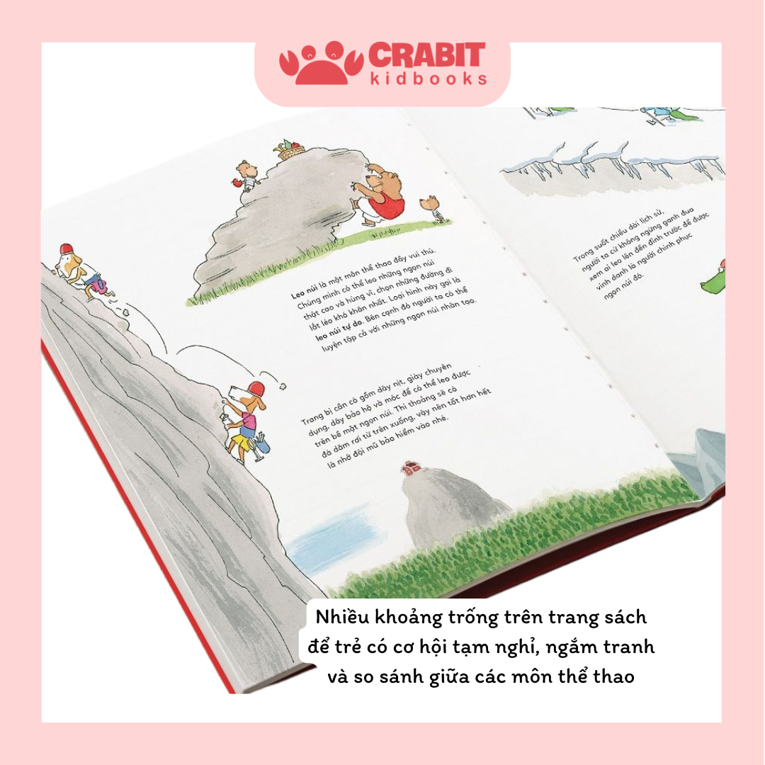 Thể thao vui biết bao! Vietnamese book about Sport