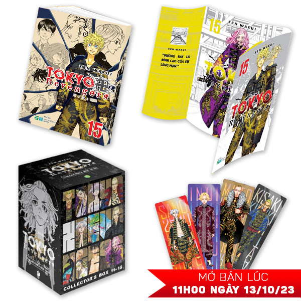 Tokyo Revenger tập 15 Boxset và Bản đặc biệt không boxset