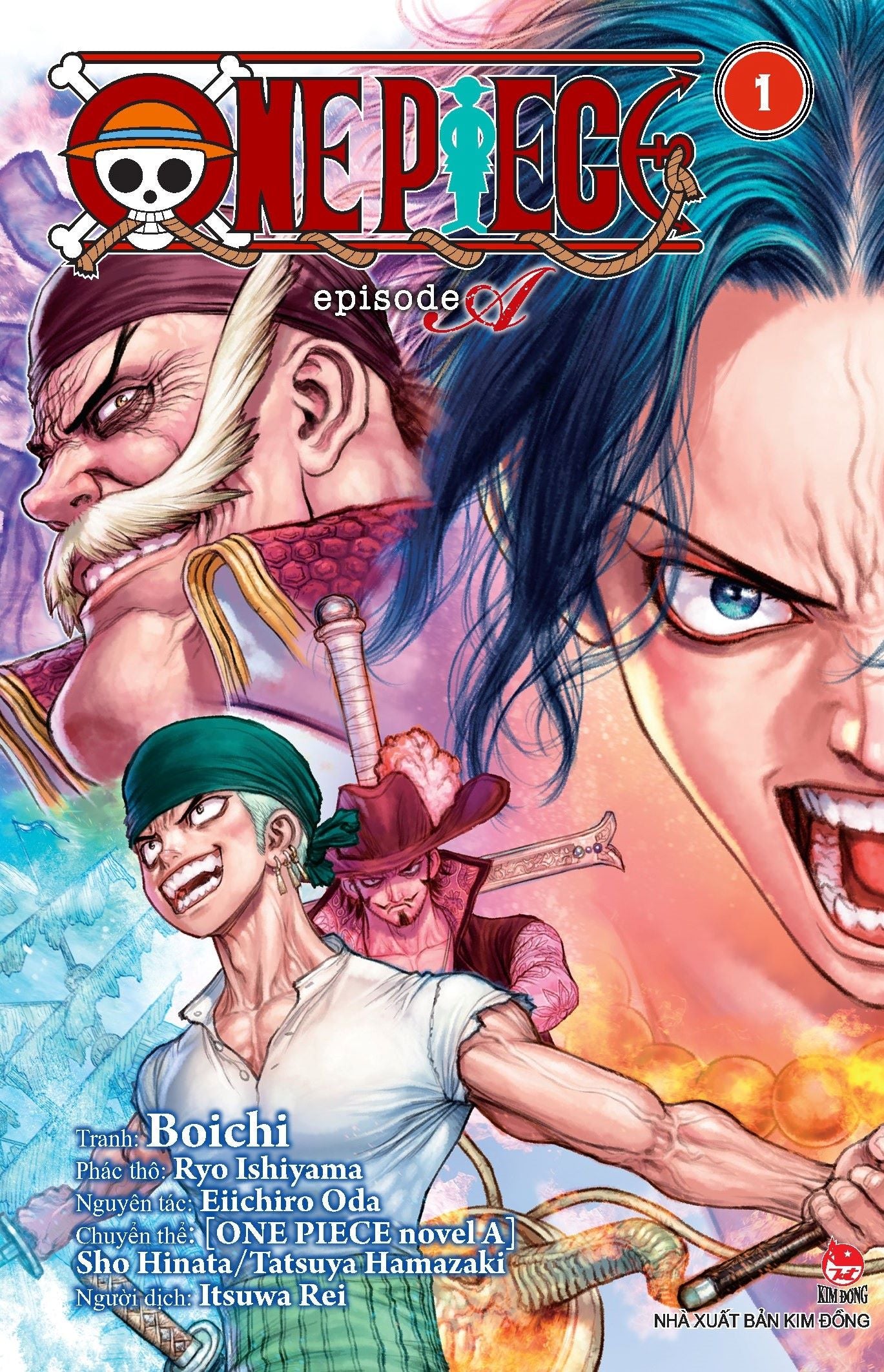 Truyện Tranh One Piece Episode A - Trọn Bộ 2 Tập