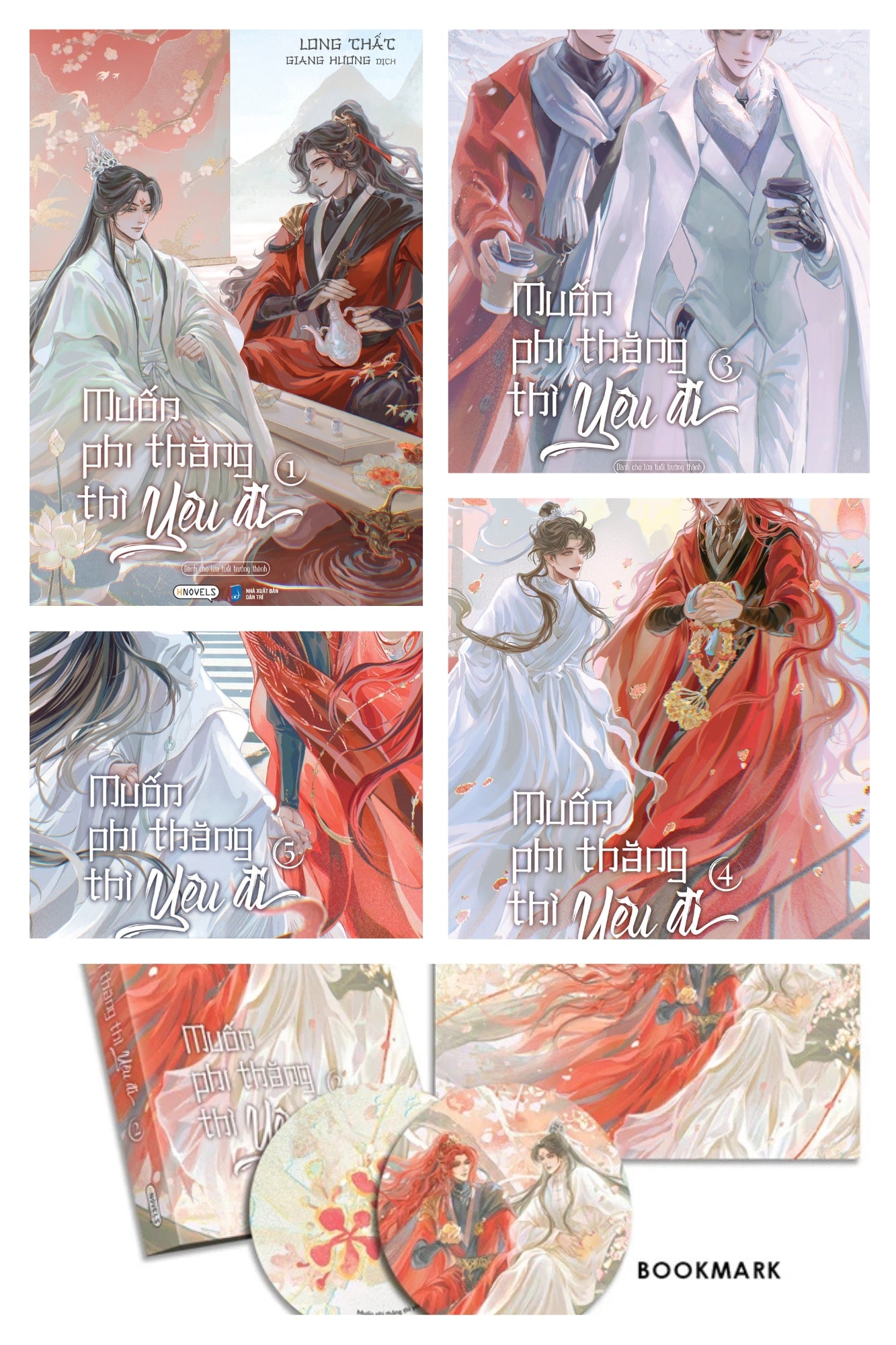 Muốn phi thăng thì yêu đi trọn bộ 5 cuốn