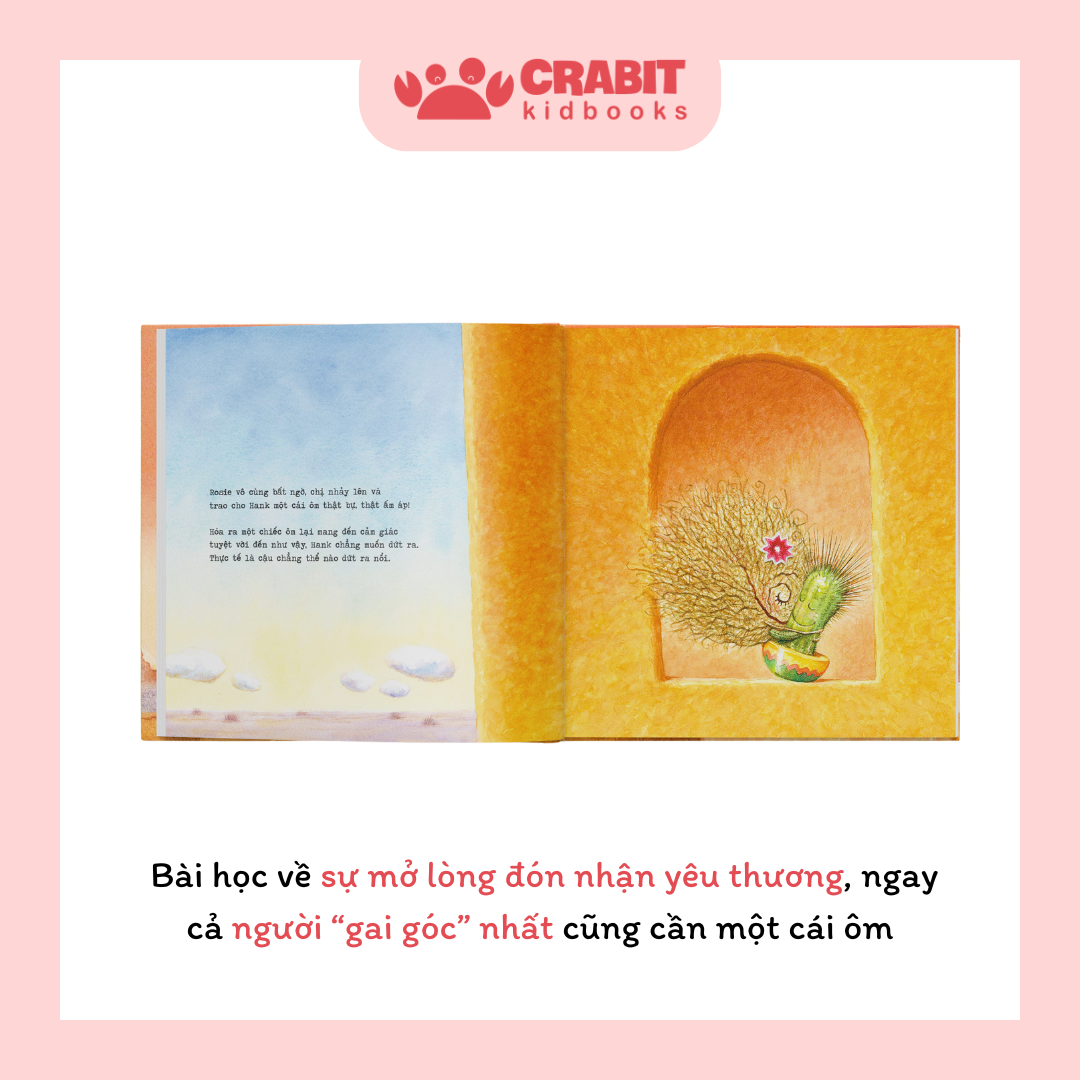 Combo 4 cuốn sách dạy trẻ về sự khác biệt| Combo 4 books that teach kids about being different (Xương rồng cũng cần lắm một cái ôm, Ôm tớ một cái đi mà, Cún nhà tớ tên Gấu, Vị khách tuyệt vời nhất trần đời)