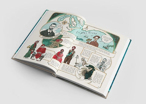 Yersin Khúc Hát cá ông| Câu chuyện về cuộc đời bác sĩ Alexandre Yersin| Yersin – The Song of Cá Ông A Graphic Novel Inspired by the Life of Dr. Alexandre Yersin
