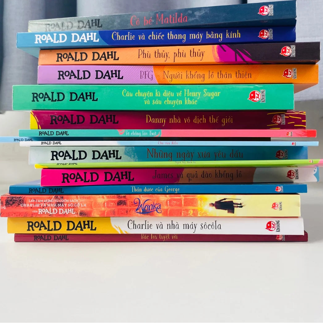 Bộ truyện của Roald Dahl-Combo 14 cuốn (Roald Dahl collection in Vietnamese)
