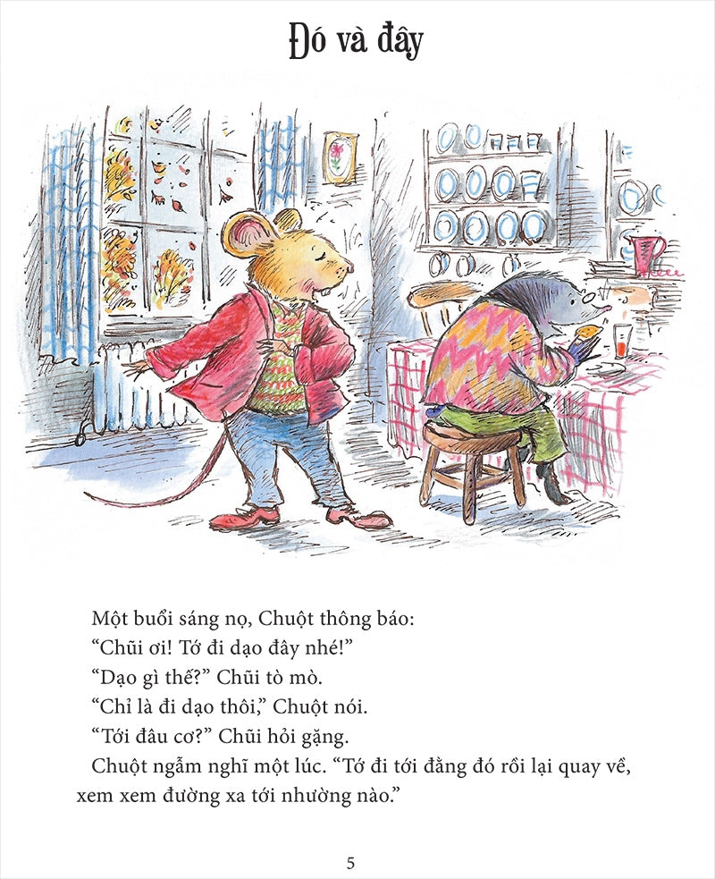 Combo Chuột Và Chũi (9 Cuốn) Mouse and Mole Combo 9 books