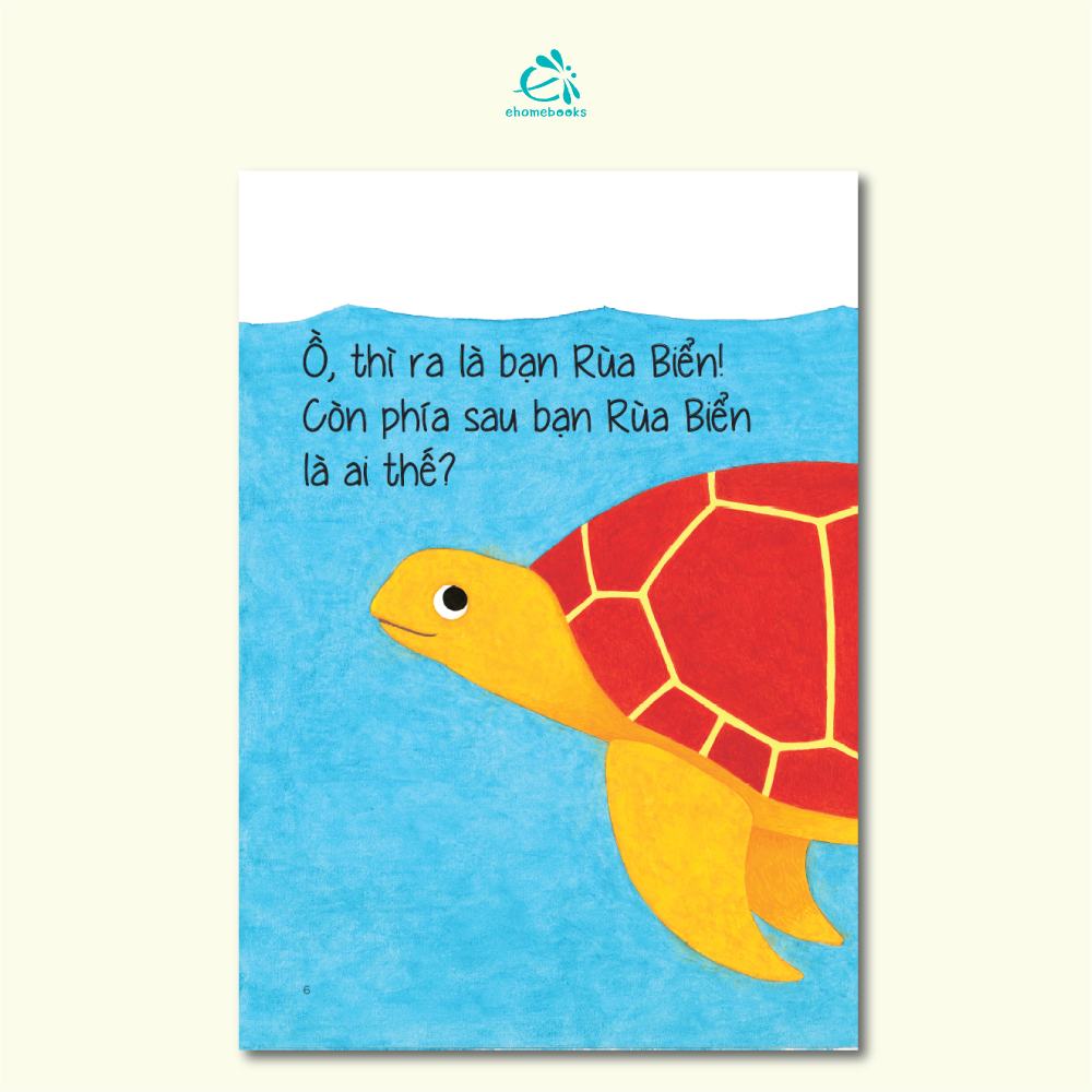 Combo 6 cuốn Ehon  Ai Ở Sau Lưng Bạn Thế? | Ehon Books Vietnamese Animal Guessing Books for Toddlers