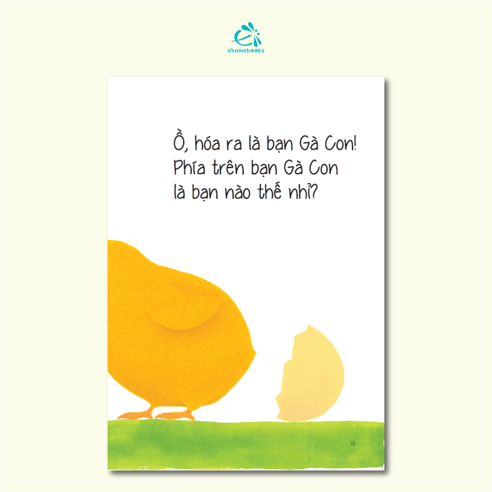 Combo 6 cuốn Ehon  Ai Ở Sau Lưng Bạn Thế? | Ehon Books Vietnamese Animal Guessing Books for Toddlers