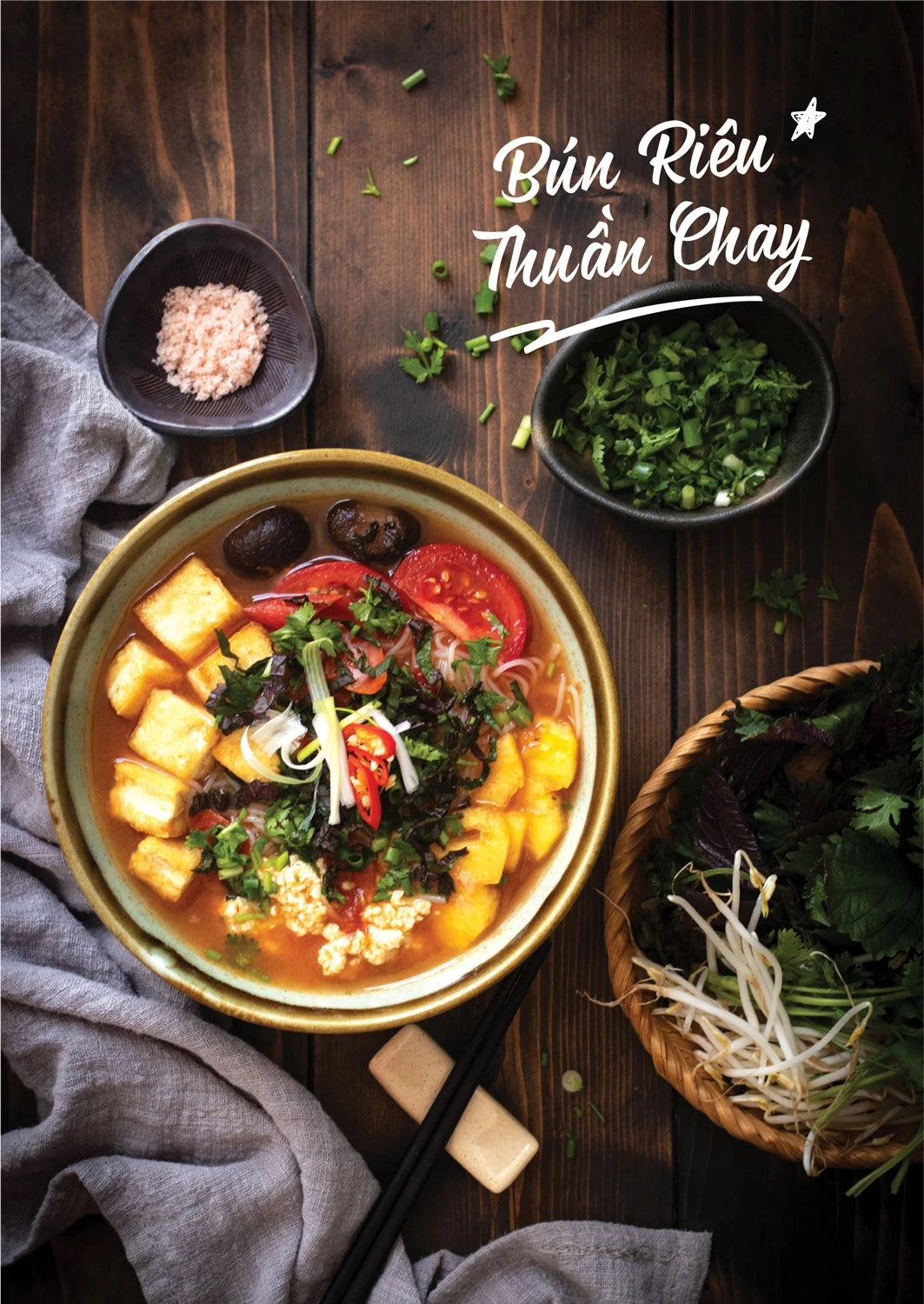 Về Nhà Ăn Cơm - 45 Công Thức Thuần Chay Cho Mâm Cơm Nhà Bạn
