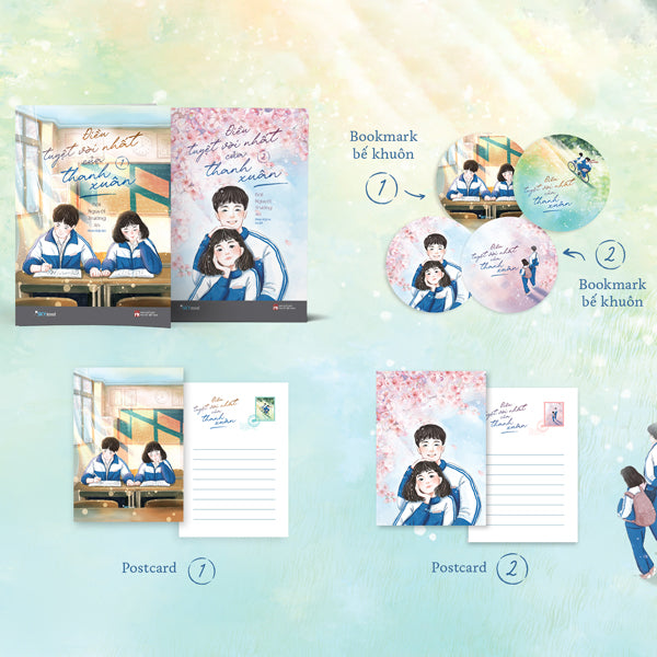 Điều Tuyệt Vời Nhất Của Thanh Xuân - Tập 1 + Tập 2 (Bộ 2 Cuốn) - Bản Đặc Biệt