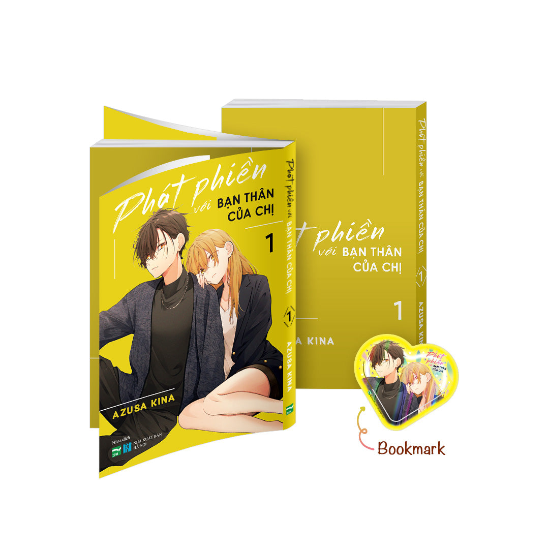 Bộ Manga - Phải Lòng Chị Của Bạn Thân - Tập 1 + Phát Phiền Với Bạn Thân Của Chị - Tập 1 (Bộ 2 Cuốn) - Bản Sưu Tầm / Bản Đặc Biệt