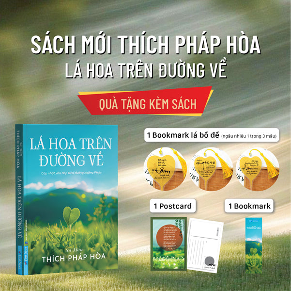 Lá Hoa Trên Đường Về - Tặng Kèm Bookmark Lá Bồ Đề Random 1 Trong 3 Mẫu