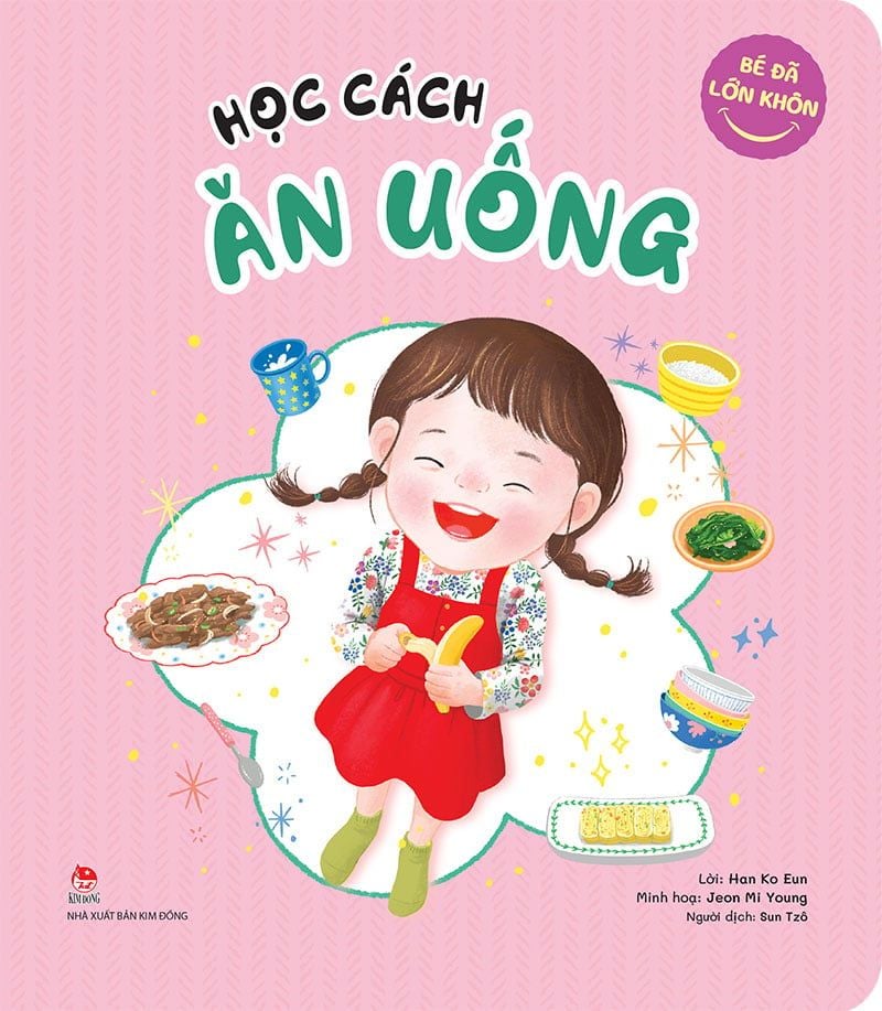 Combo 4 Cuốn - Bé Đã Lớn Khôn| Series teaching kids every day routines and self-serving activities