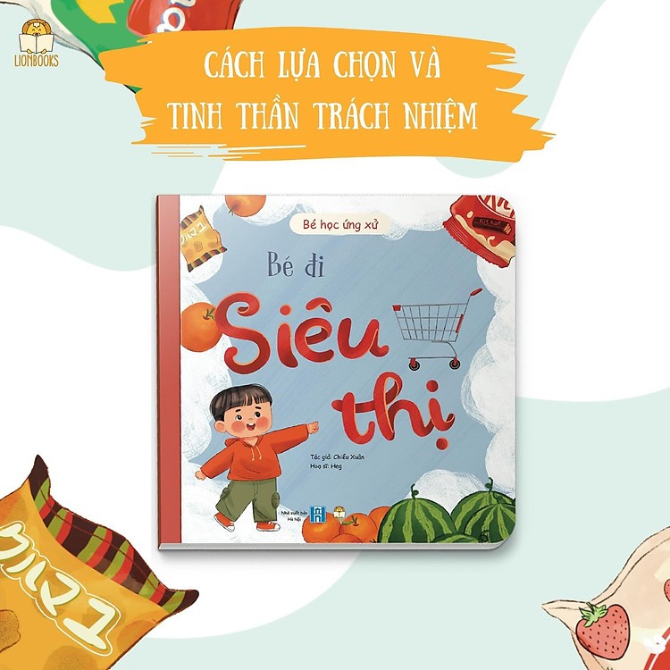Bé Học Ứng Xử | 4-Book Vietnamese Social Skills Set for Kids | Positive Discipline Books for Public Places