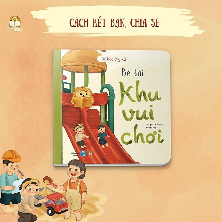 Bé Học Ứng Xử | 4-Book Vietnamese Social Skills Set for Kids | Positive Discipline Books for Public Places