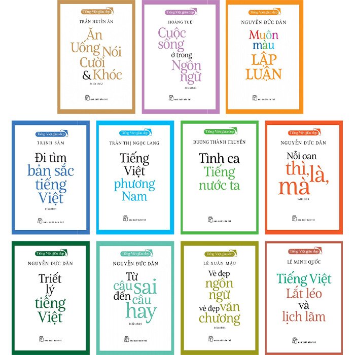Trọn bộ Tiếng Việt giàu và đẹp 14 cuốn (Combo 14 books of Vietnamese language)