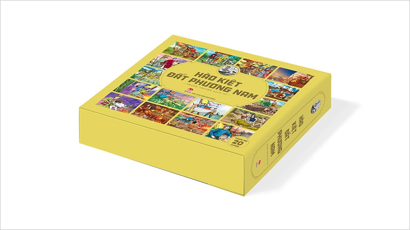 Boxset Hào kiệt đất phương Nam trọn bộ 20 cuốn (Tuyển tâp các danh nhân Miền Nam)