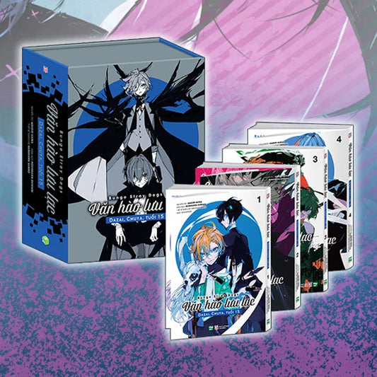 Văn Hào Lưu Lạc - Bungo Stray Dogs - Dazai, Chuya, Tuổi 15 - Boxset 4 Tập - Bản Đặc Biệt