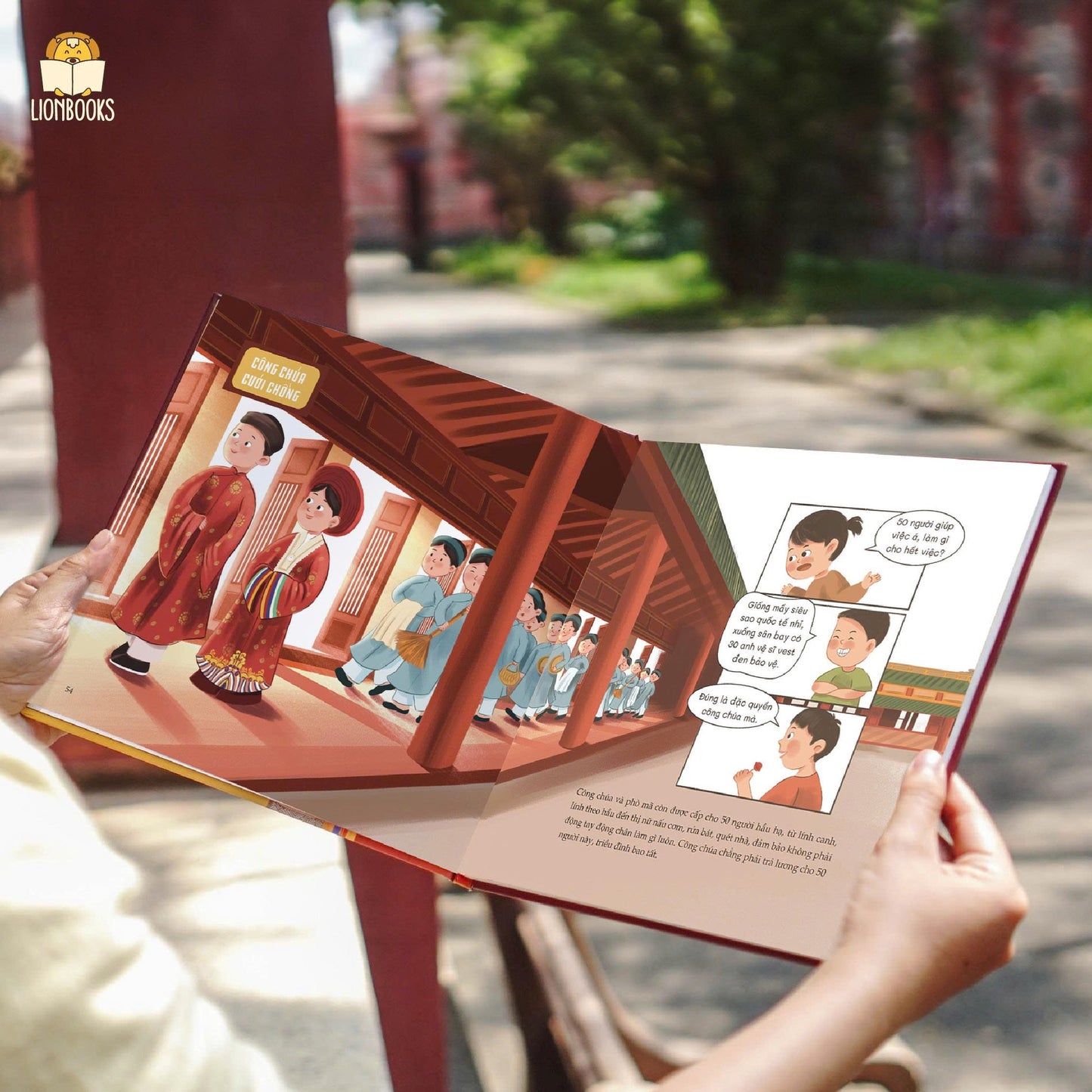 Cành Vàng Lá Ngọc - Nếu Bạn Là Công Chúa? | Vietnamese History Book for Kids 5+ | Funny History Hardcover