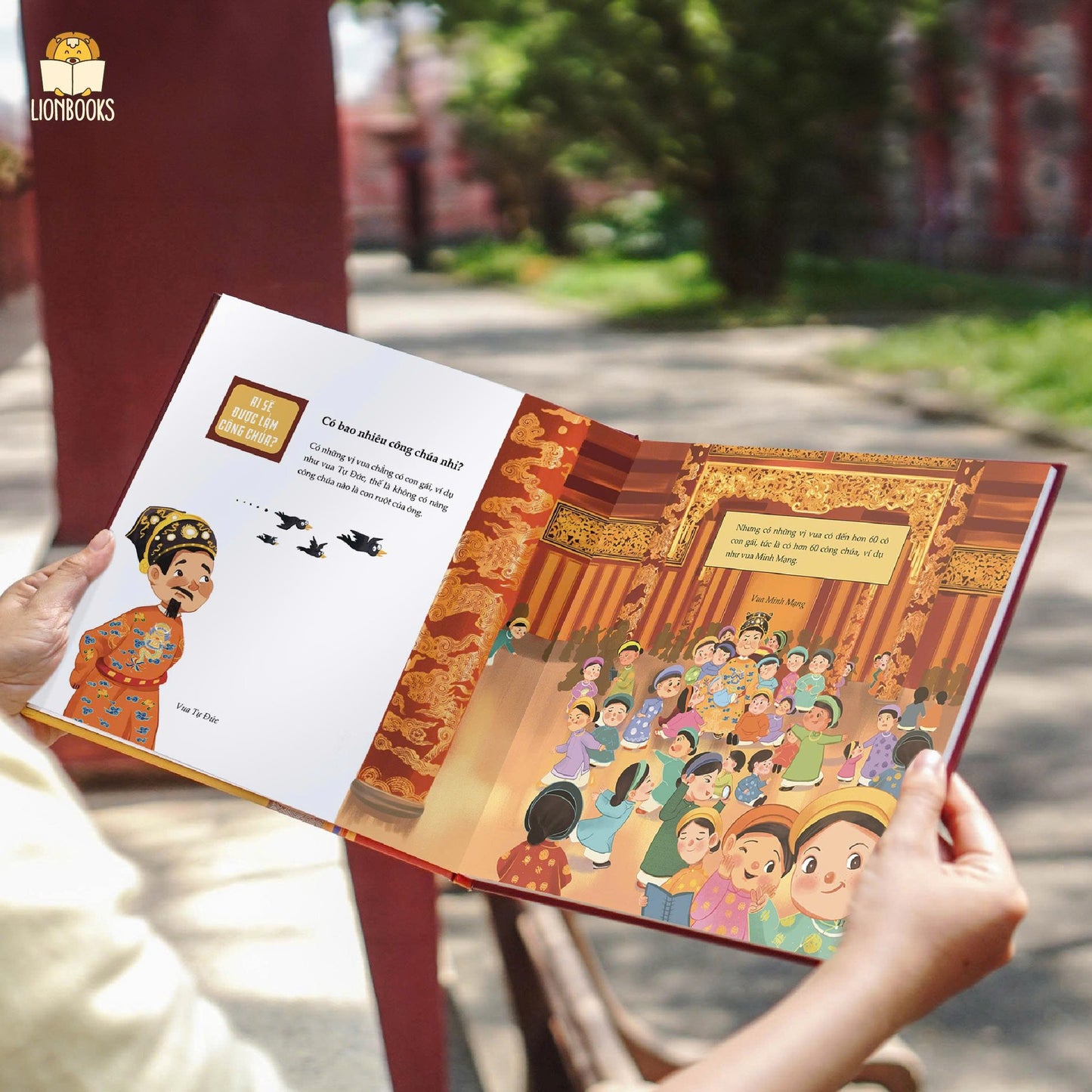 Cành Vàng Lá Ngọc - Nếu Bạn Là Công Chúa? | Vietnamese History Book for Kids 5+ | Funny History Hardcover