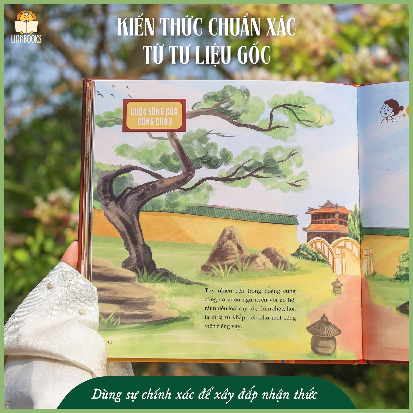 Cành Vàng Lá Ngọc - Nếu Bạn Là Công Chúa? | Vietnamese History Book for Kids 5+ | Funny History Hardcover