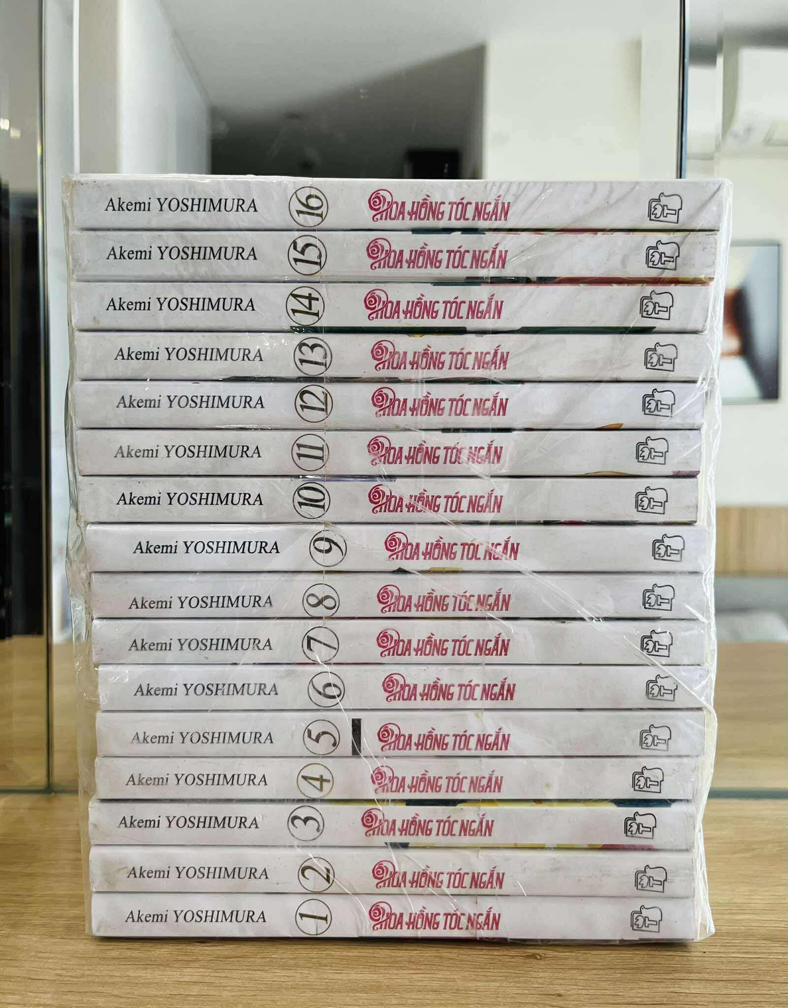 Hoa hồng tóc ngắn trọn bộ 16 cuốn