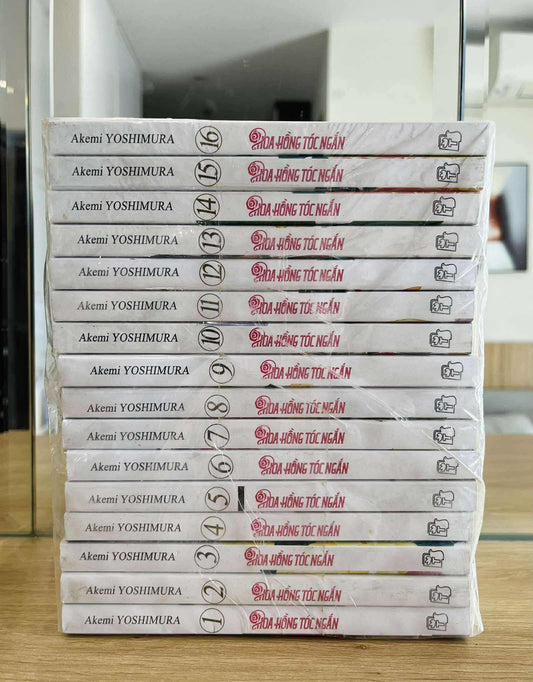 Hoa hồng tóc ngắn trọn bộ 16 cuốn