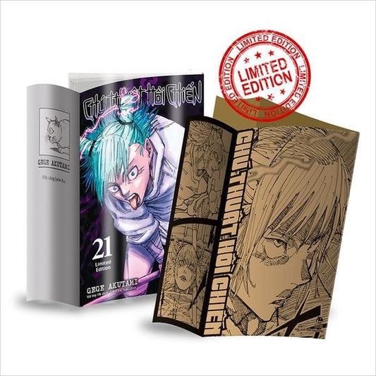 Chú thuật hồi chiến tập 21 bản limited (Jujutsu Kaisen Vol 21 limited edition Vietnamese ver)