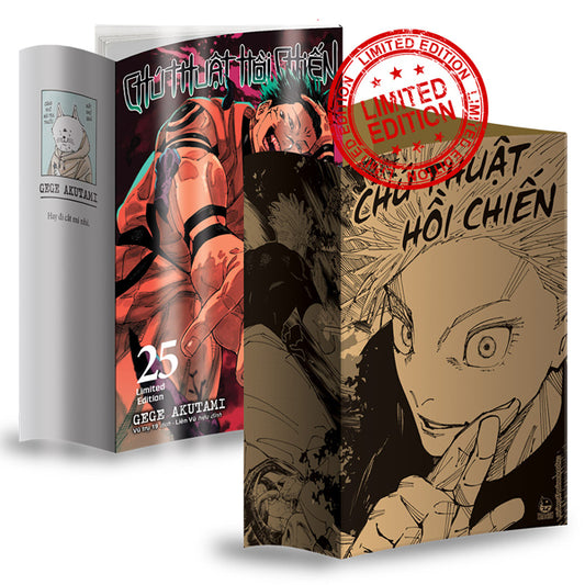 Chú Thuật Hồi Chiến - Tập 25 - Bản Limited Edition , Bản Đặc Biệt và Bản Thường