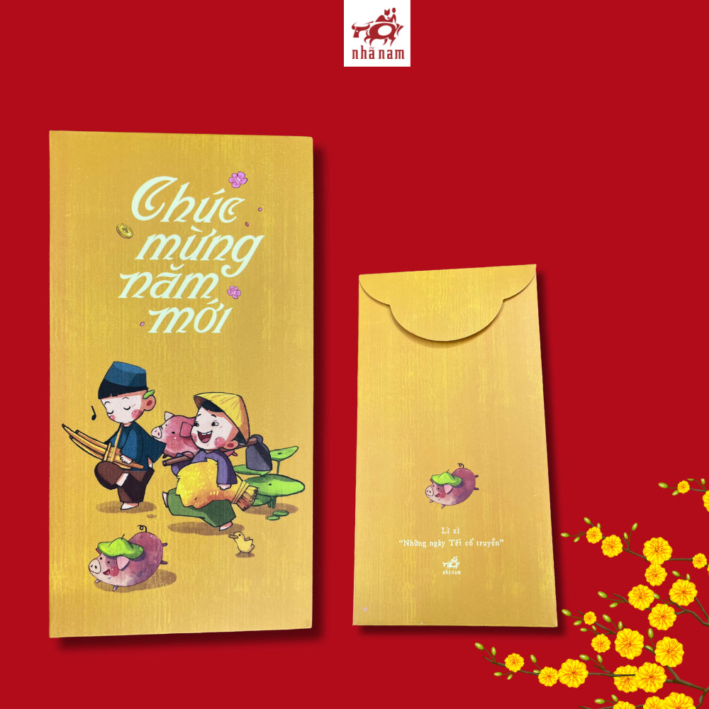 Set bao lì xì 6 túi— Những ngày Tết cổ truyền (Lucky money envelopes-Lunar New Year Evenlopes) (Copy) (Copy)