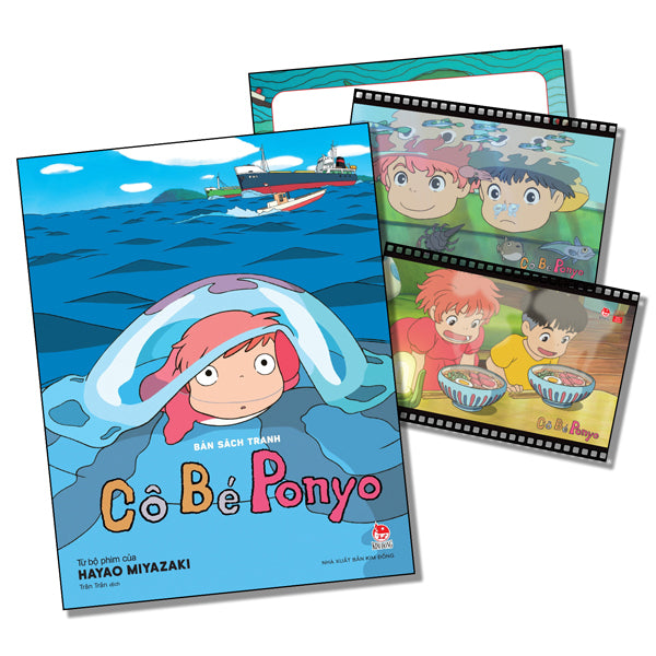 Cô Bé Ponyo - Bản Sách Tranh 