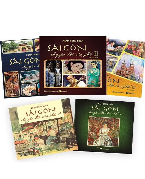 Sài Gòn chuyện đời của phố tập 1,2,3,4 A collection of essays and visuals about everyday life of Sai Gon 