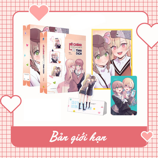 Bộ Manga - Nữ Chính Truyện Tranh Thiếu Nữ X Tình Địch: Tập 1 - 4 (Bộ 4 Tập) - Bản Giới Hạn - Tặng Kèm Bao Bọc Combo + Shikishi Phủ Nhũ + Pop-Up Ivory + Card PVC