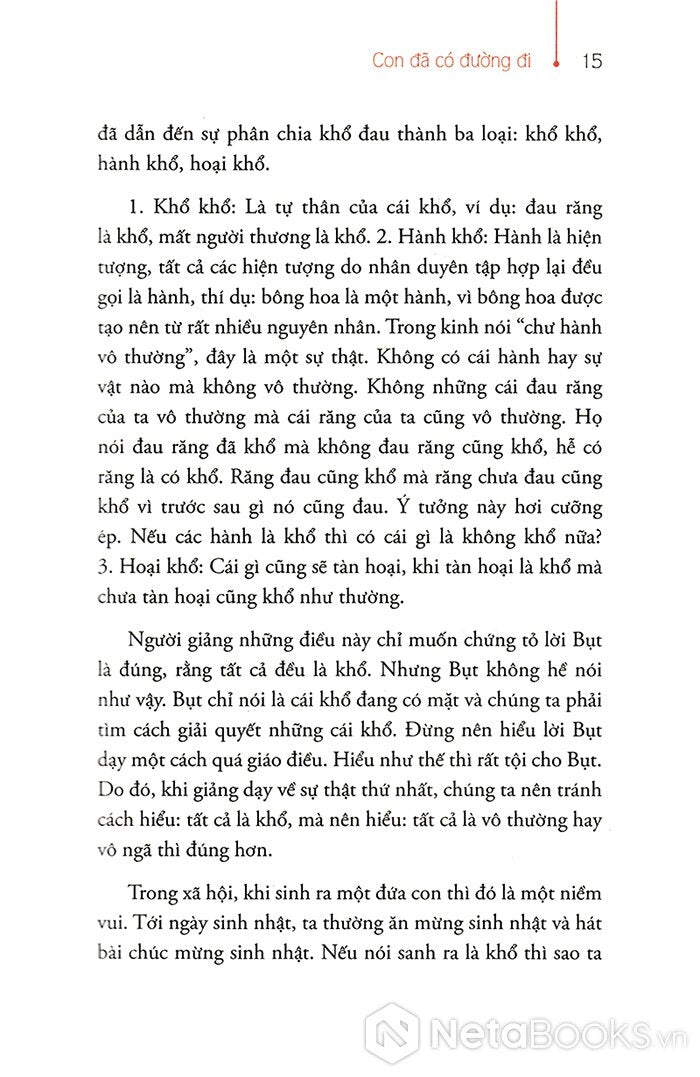 Con đã có đường đi Thích Nhất Hạnh