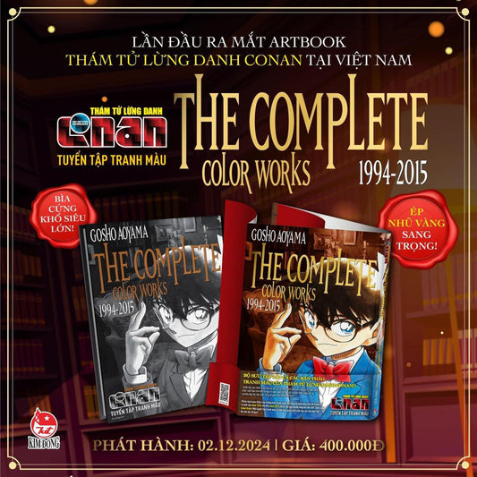 Thám tử lừng danh Conan - Tuyển tập tranh màu - The Complete Color Works 1994-2015