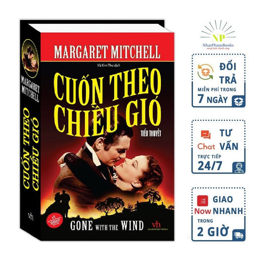 Cuốn theo chiều gió bả bìa cứng