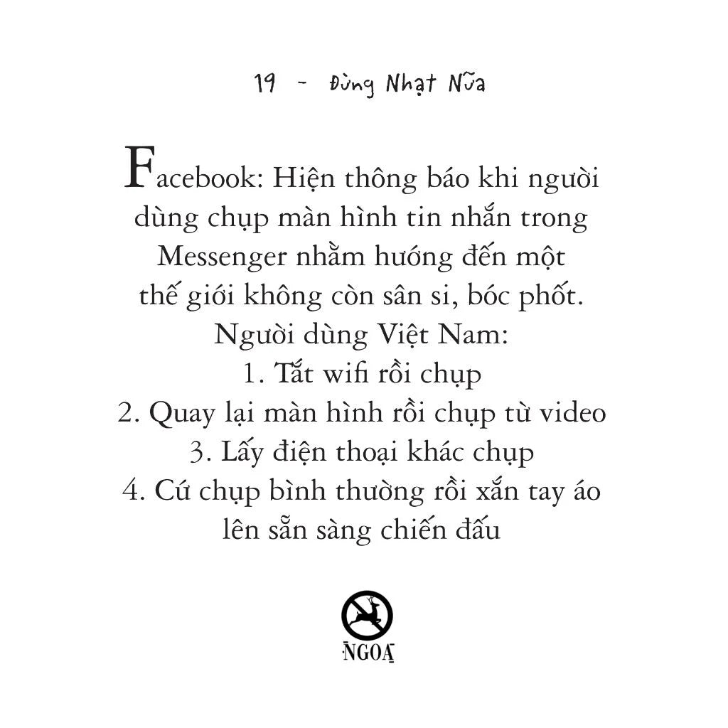 Đừng Nhạt Nữa (Tái Bản 2023) NGOA