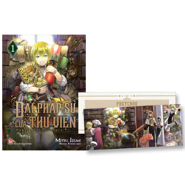 Đại Pháp Sư Của Thư Viện - Magus Of The Library - Tập 1 - Tặng Kèm Postcard Dài