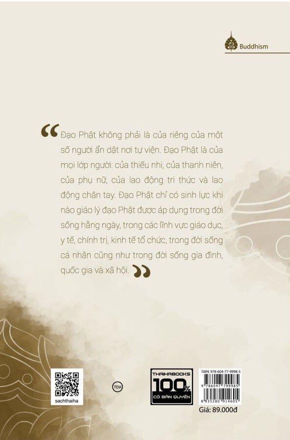 Đạo phật áp dụng vào đời sống hàng ngày