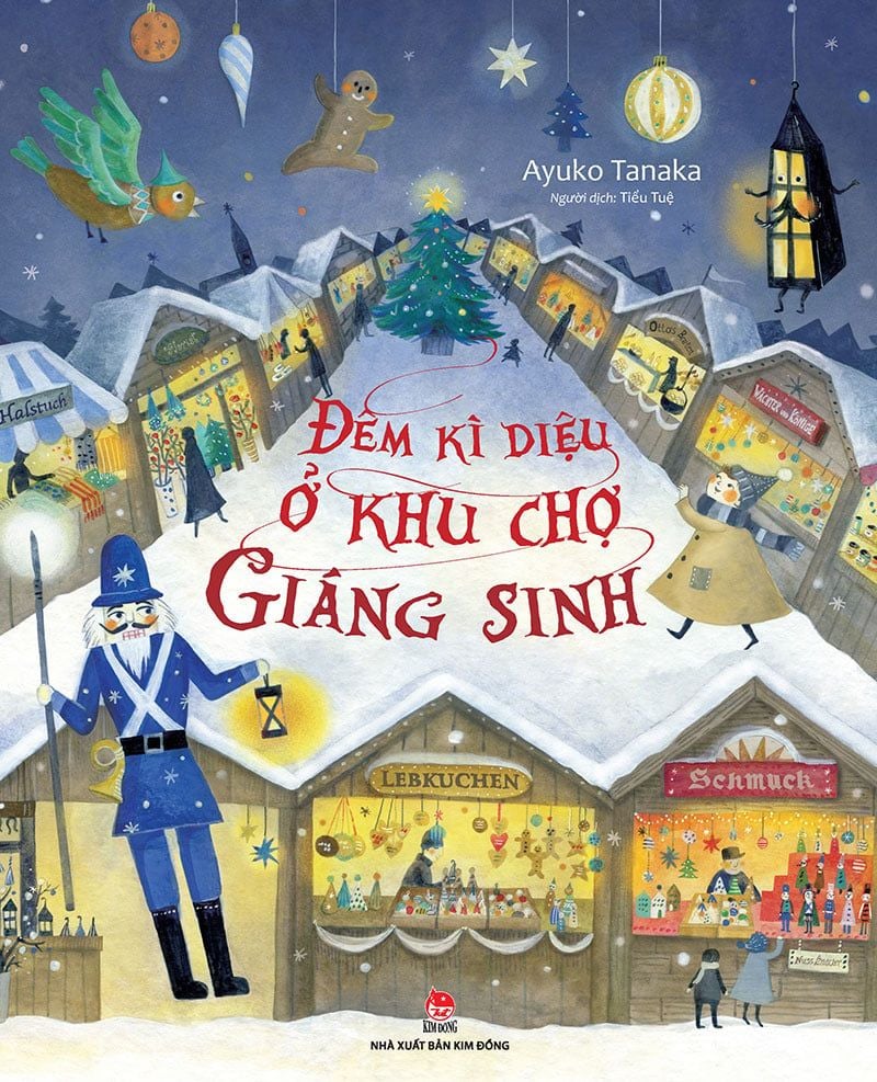 Đêm kì diệu ở khu chợ Giáng sinh| The magical night at the Christmas market in Vietnamese